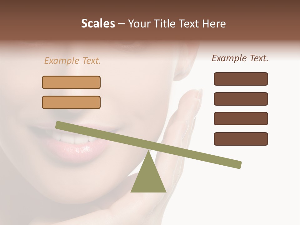 Hair Health Lady PowerPoint Template