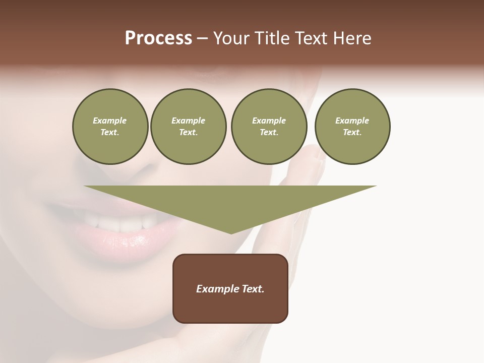 Hair Health Lady PowerPoint Template