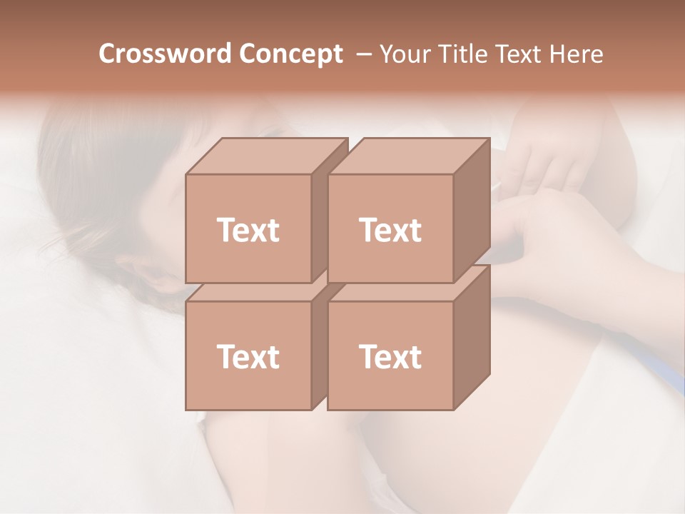 Medicine Caucasian Kid PowerPoint Template