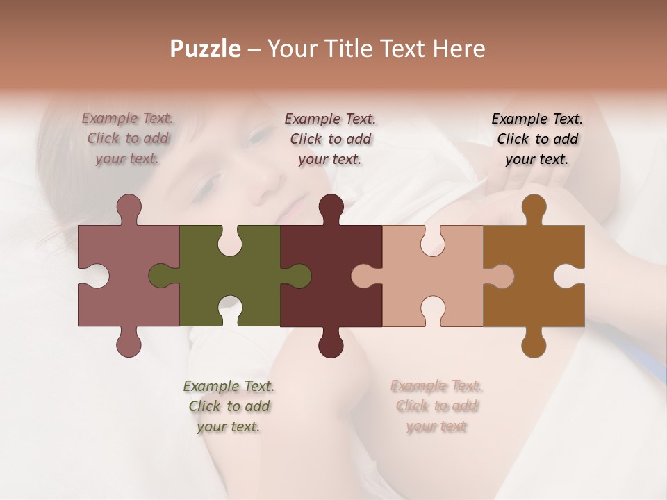 Medicine Caucasian Kid PowerPoint Template