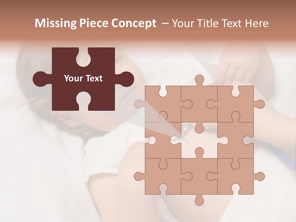 Medicine Caucasian Kid PowerPoint Template