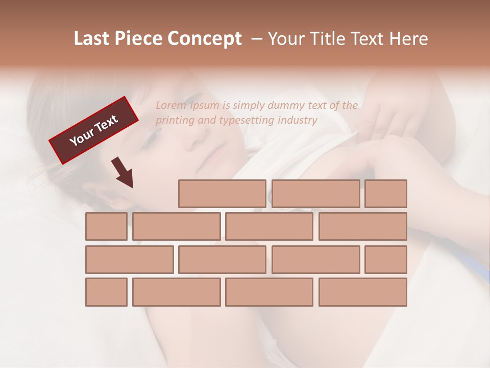 Medicine Caucasian Kid PowerPoint Template