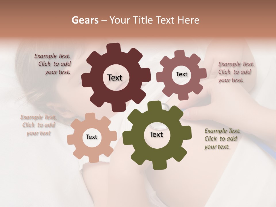 Medicine Caucasian Kid PowerPoint Template