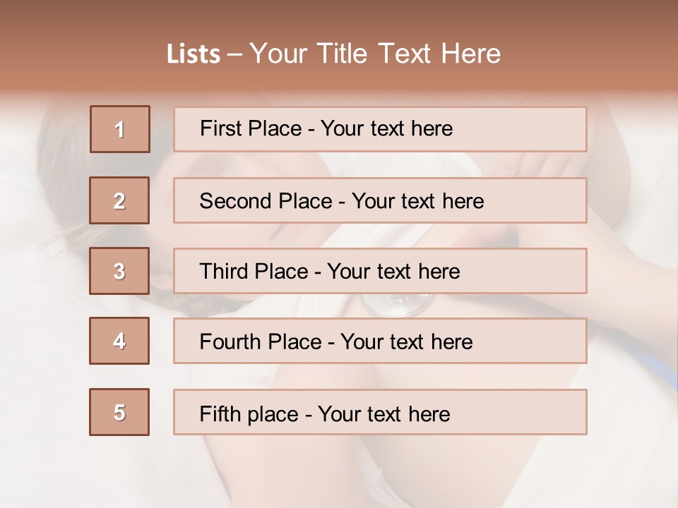 Medicine Caucasian Kid PowerPoint Template