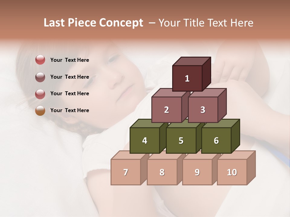 Medicine Caucasian Kid PowerPoint Template