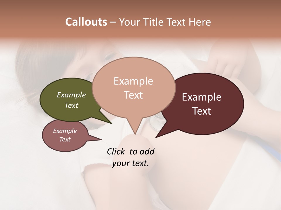 Medicine Caucasian Kid PowerPoint Template