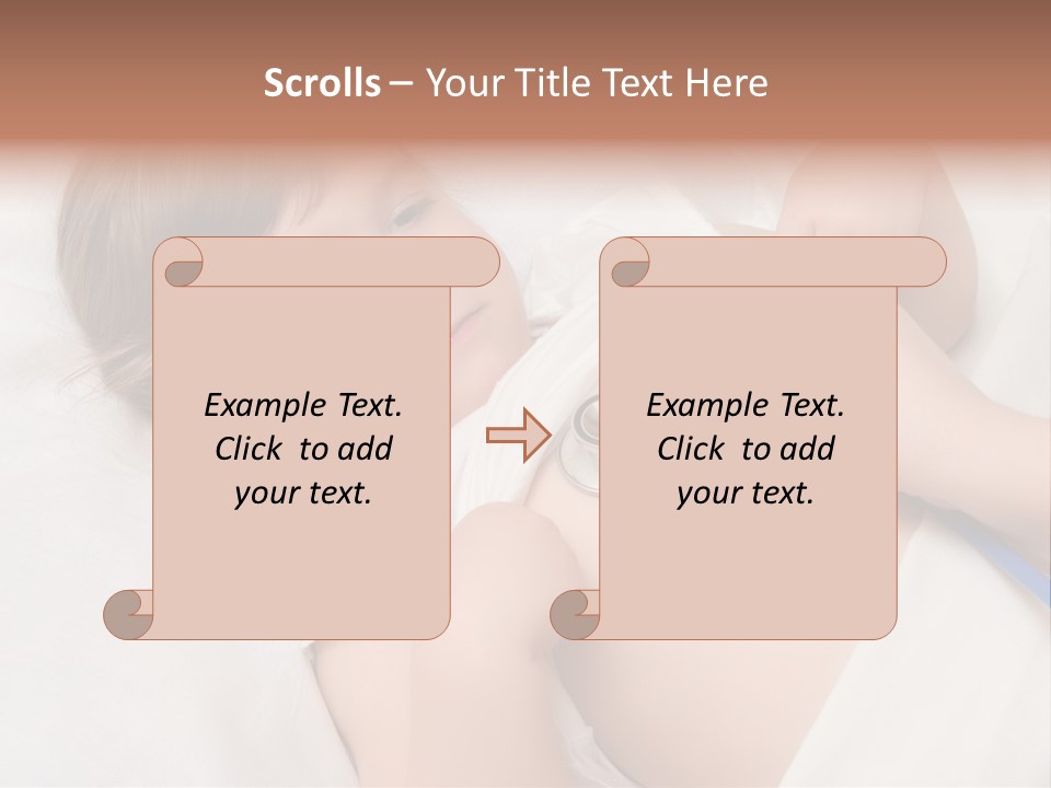Medicine Caucasian Kid PowerPoint Template