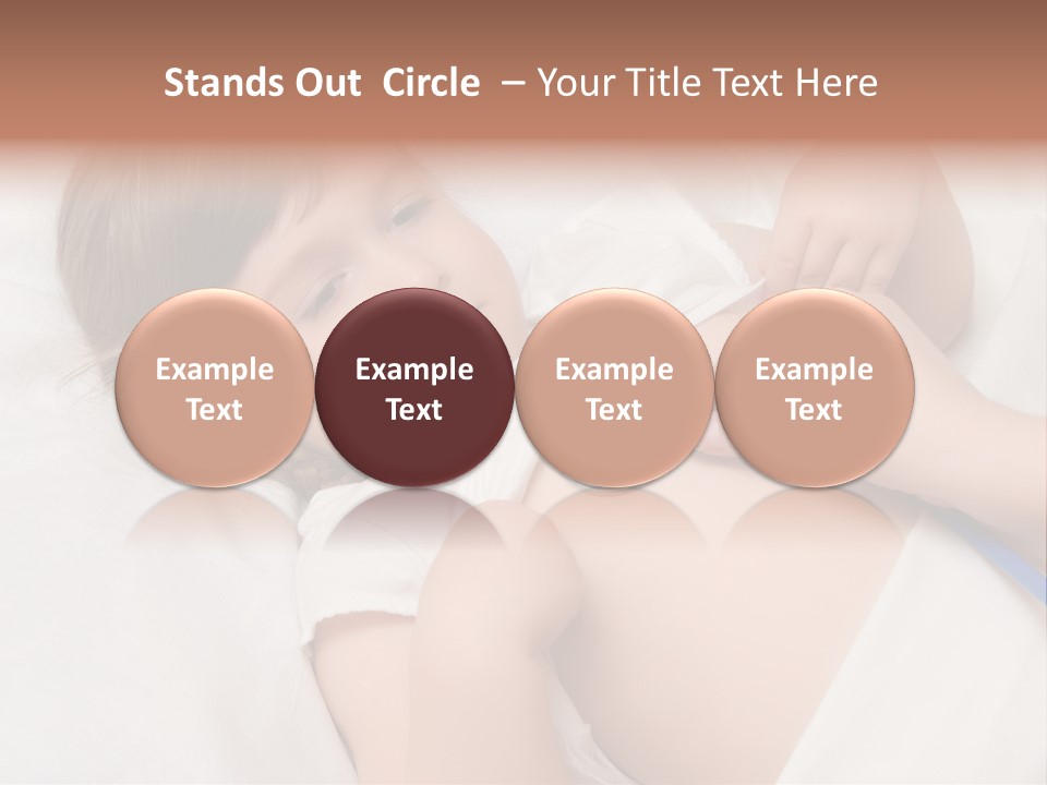 Medicine Caucasian Kid PowerPoint Template