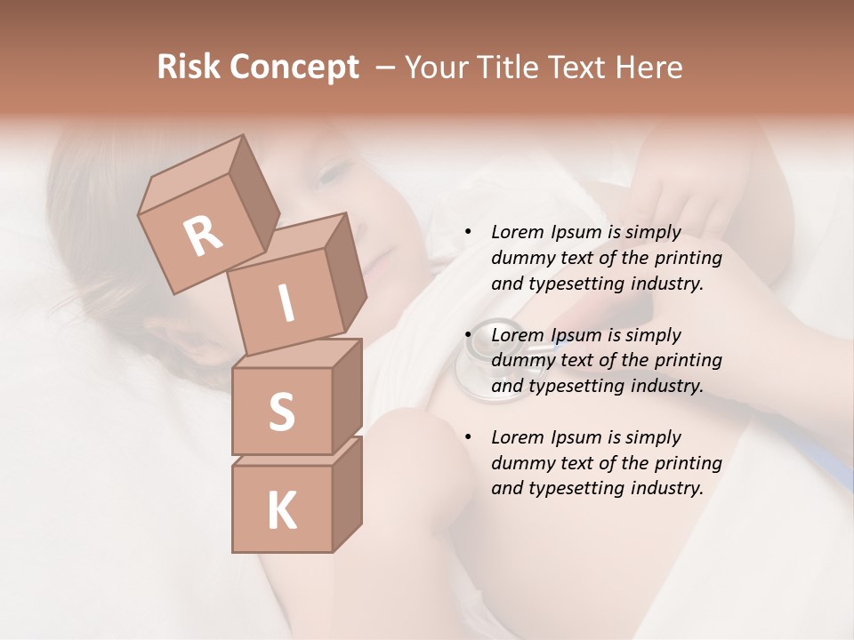 Medicine Caucasian Kid PowerPoint Template