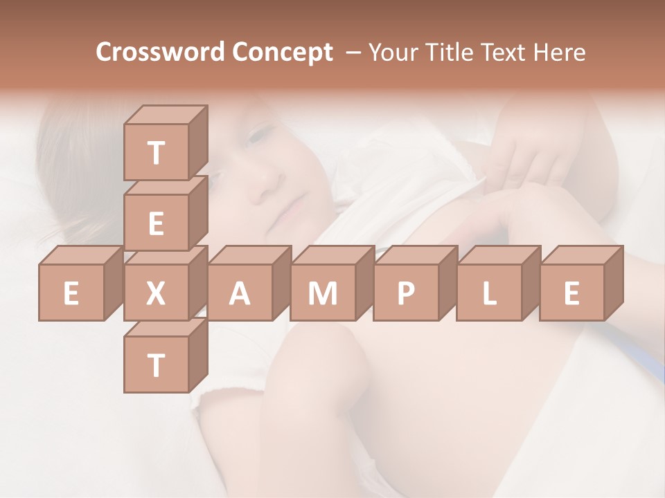 Medicine Caucasian Kid PowerPoint Template