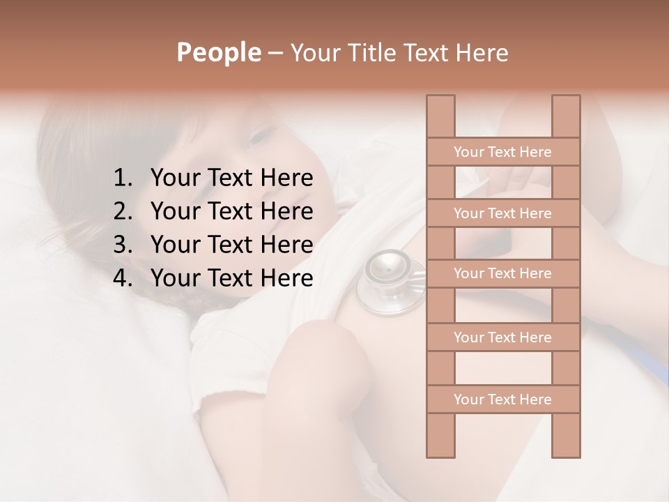 Medicine Caucasian Kid PowerPoint Template