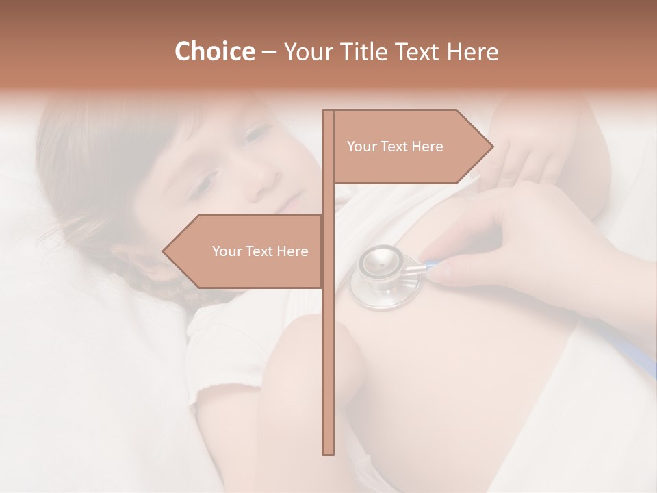 Medicine Caucasian Kid PowerPoint Template