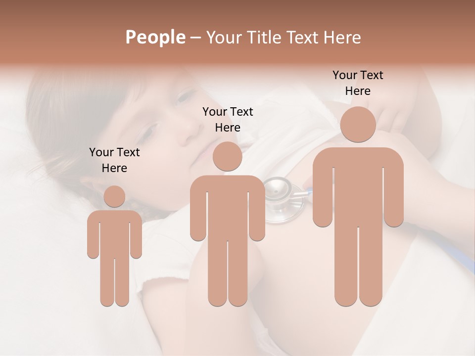 Medicine Caucasian Kid PowerPoint Template