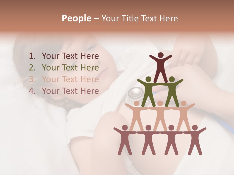 Medicine Caucasian Kid PowerPoint Template