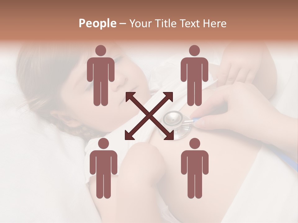 Medicine Caucasian Kid PowerPoint Template