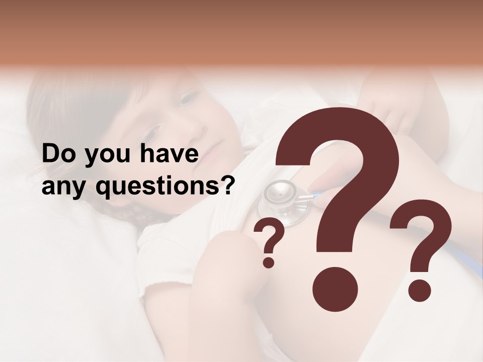 Medicine Caucasian Kid PowerPoint Template