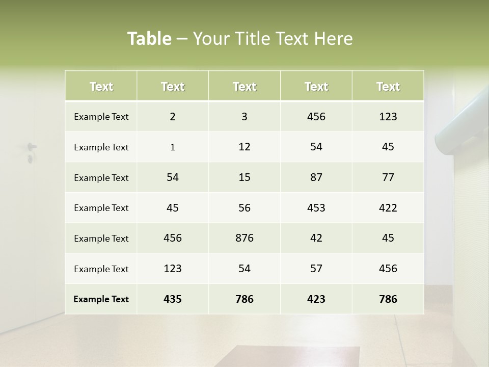 Bowl Dinner Basil PowerPoint Template