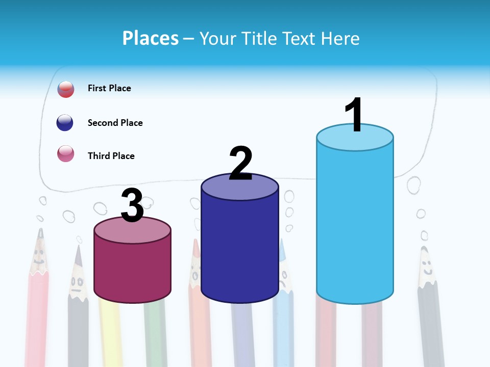 Fun Student Pencil PowerPoint Template