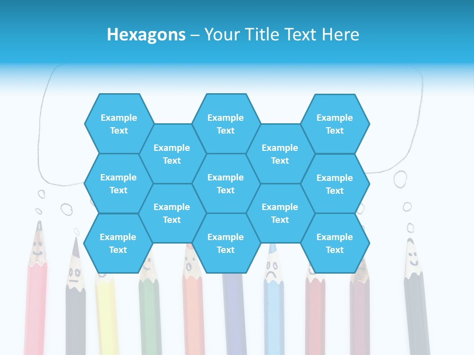 Fun Student Pencil PowerPoint Template