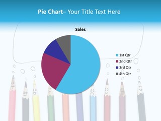 Fun Student Pencil PowerPoint Template