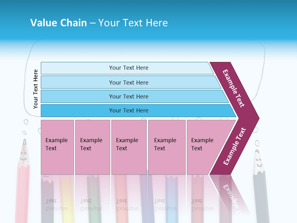 Fun Student Pencil PowerPoint Template