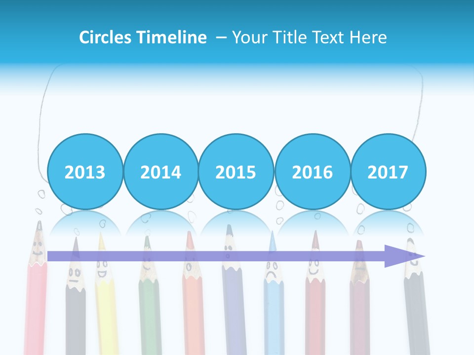 Fun Student Pencil PowerPoint Template