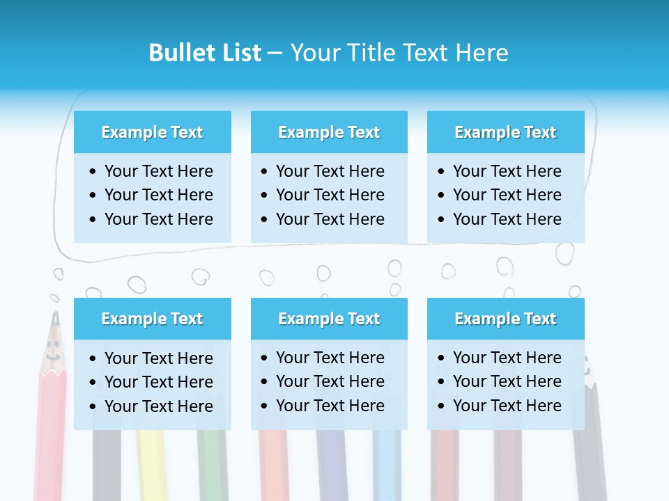 Fun Student Pencil PowerPoint Template