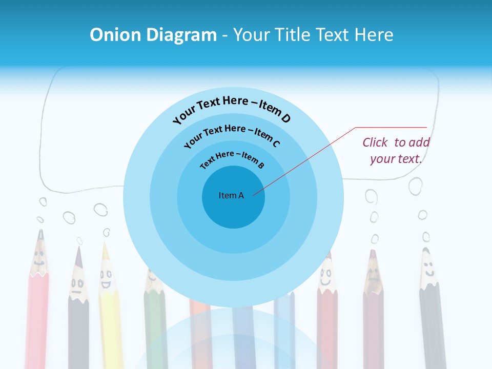 Fun Student Pencil PowerPoint Template