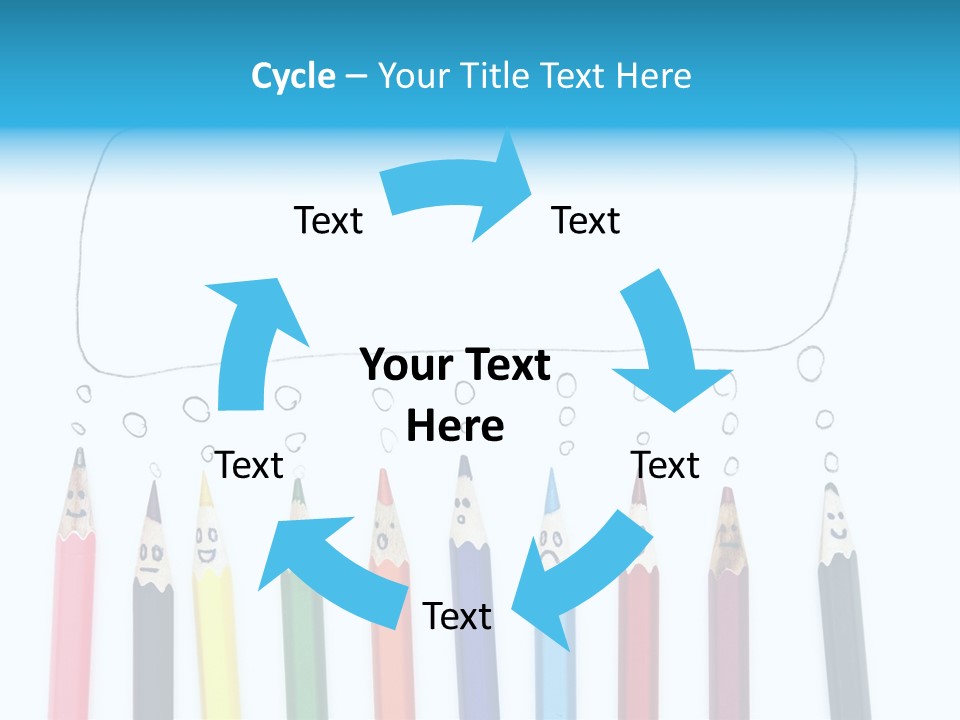 Fun Student Pencil PowerPoint Template