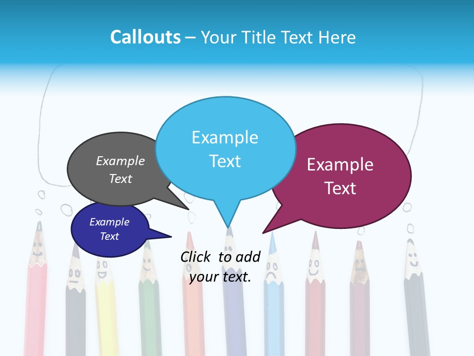 Fun Student Pencil PowerPoint Template
