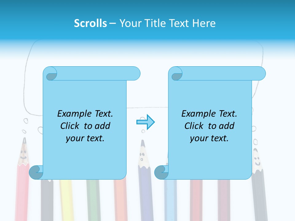 Fun Student Pencil PowerPoint Template