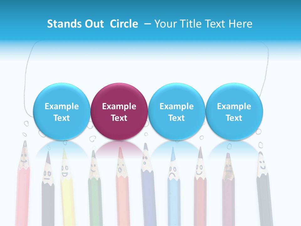 Fun Student Pencil PowerPoint Template