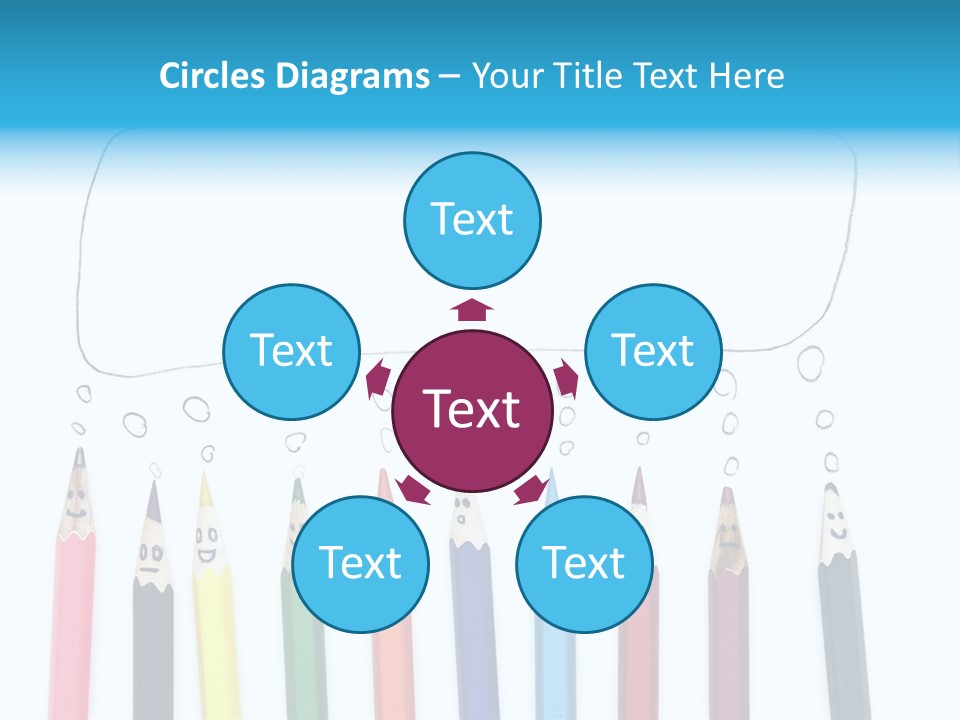 Fun Student Pencil PowerPoint Template