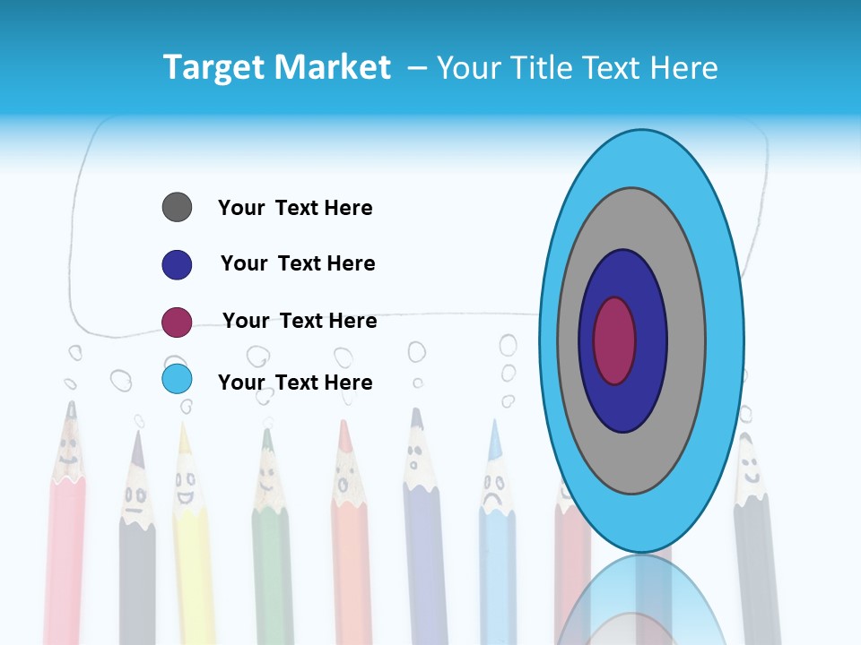 Fun Student Pencil PowerPoint Template