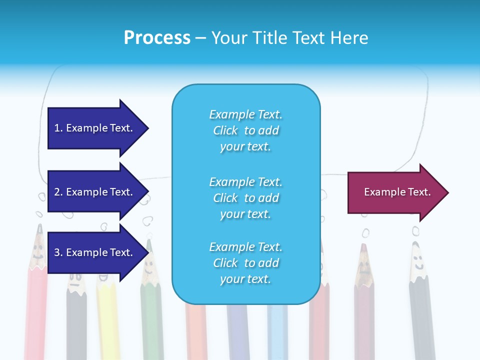 Fun Student Pencil PowerPoint Template