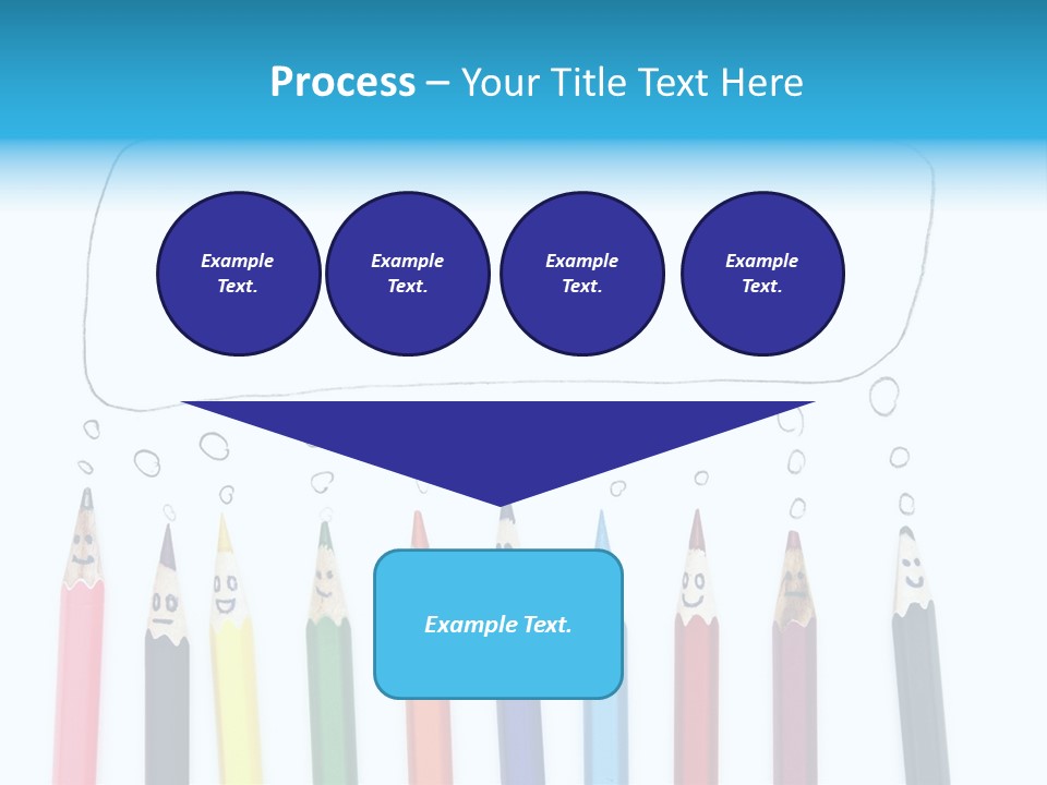 Fun Student Pencil PowerPoint Template