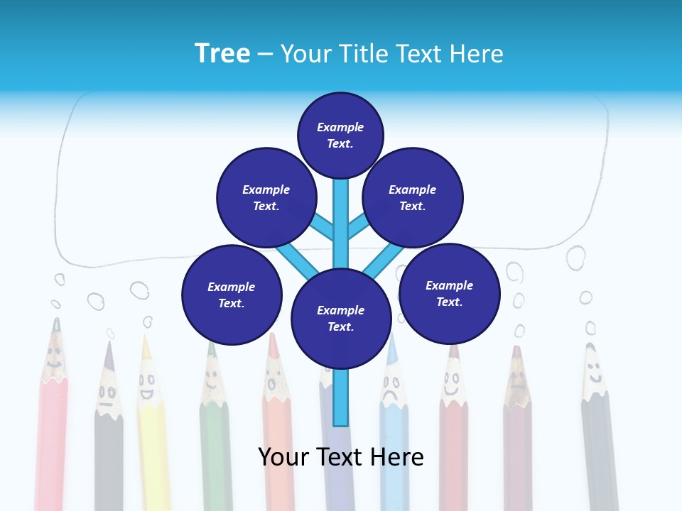Fun Student Pencil PowerPoint Template
