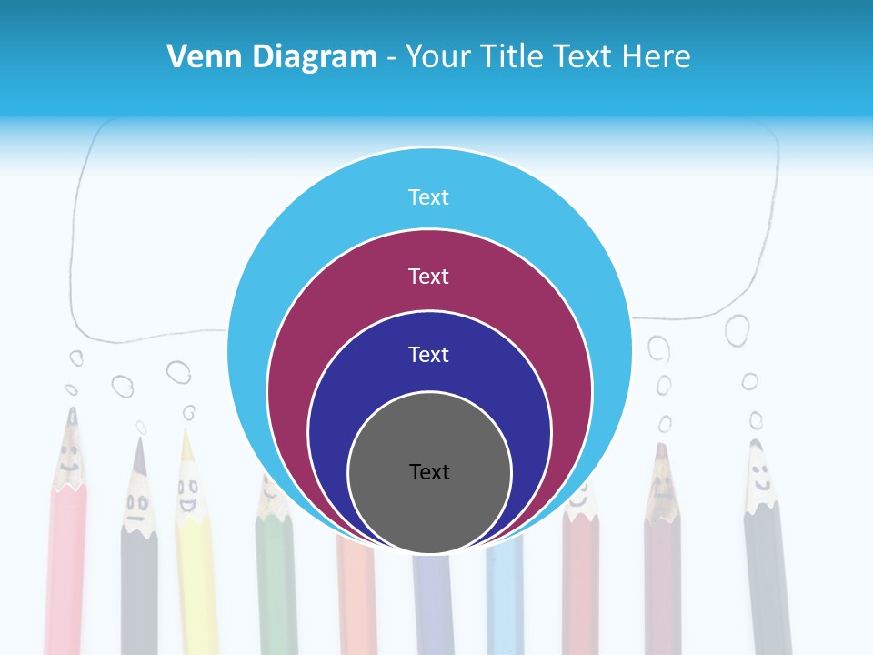 Fun Student Pencil PowerPoint Template