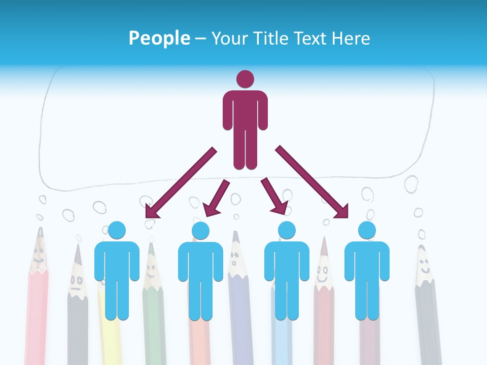 Fun Student Pencil PowerPoint Template