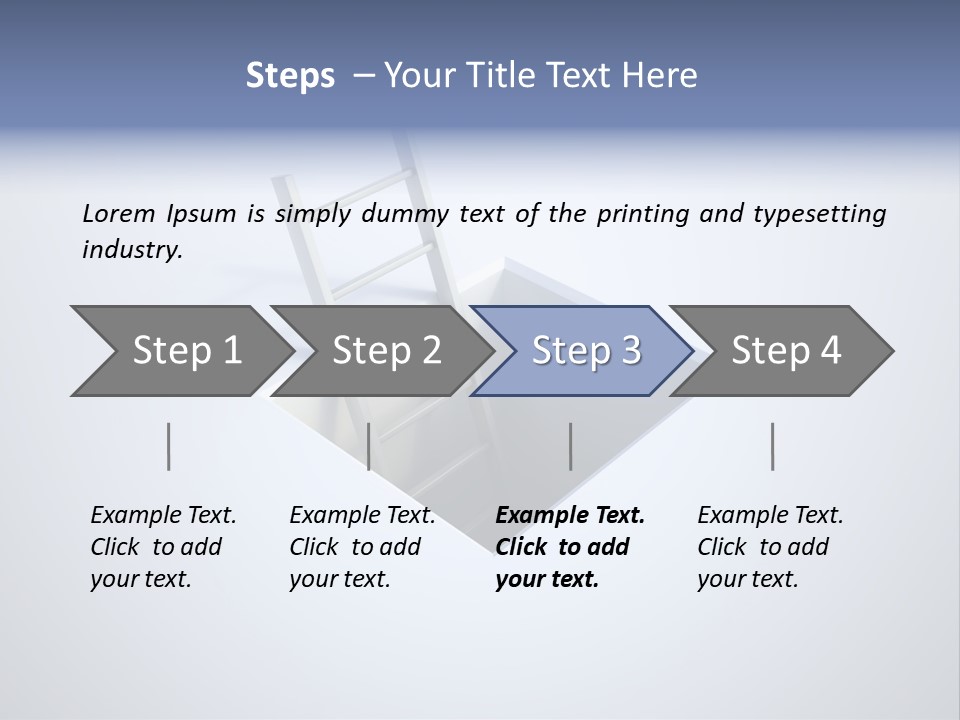 Rise Design Progress PowerPoint Template