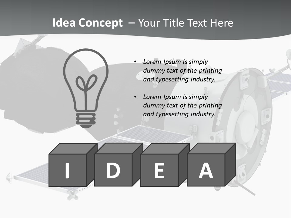 Launch Image Craft PowerPoint Template