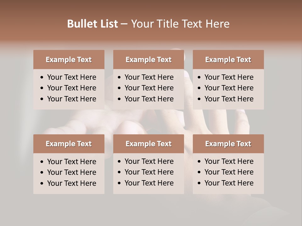 Assistance Christian Guidance PowerPoint Template