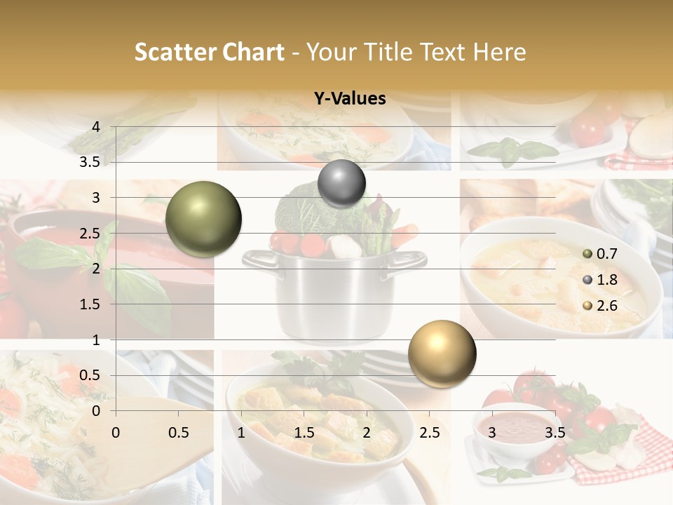 Bowl Dinner Basil PowerPoint Template