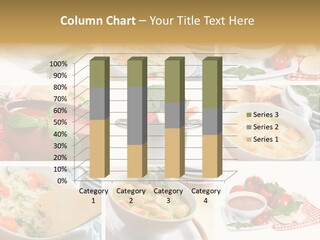 Bowl Dinner Basil PowerPoint Template