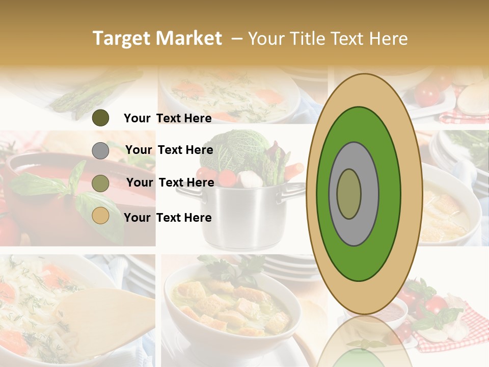 Bowl Dinner Basil PowerPoint Template