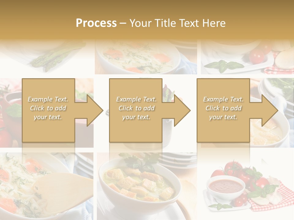 Bowl Dinner Basil PowerPoint Template