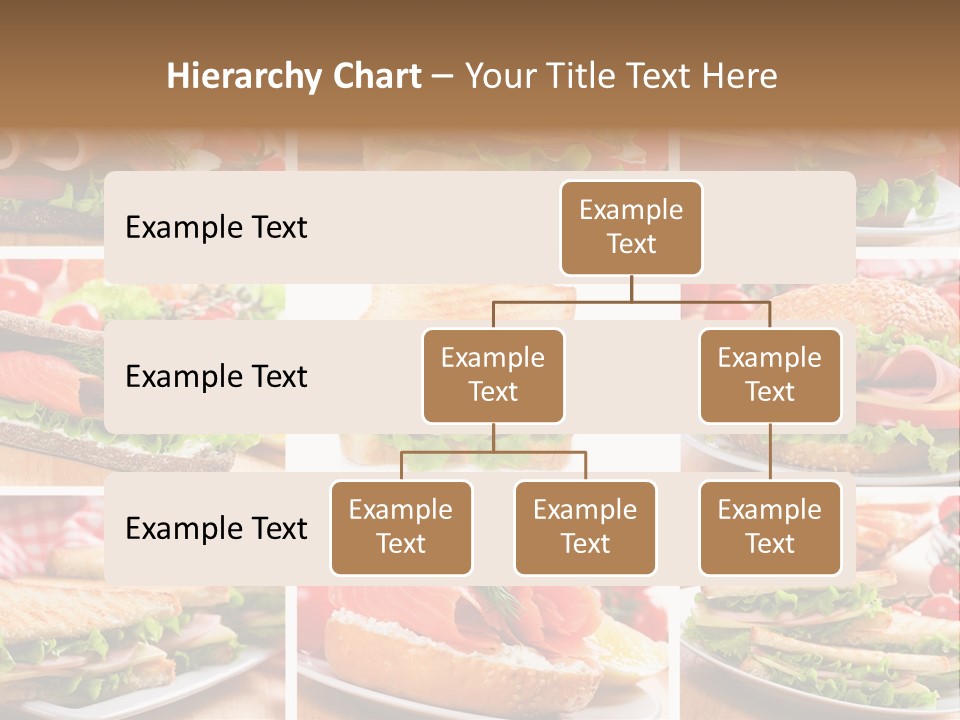 Vegetable Lettuce Bread PowerPoint Template