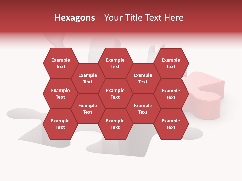 Puzzle Icon Leadership PowerPoint Template