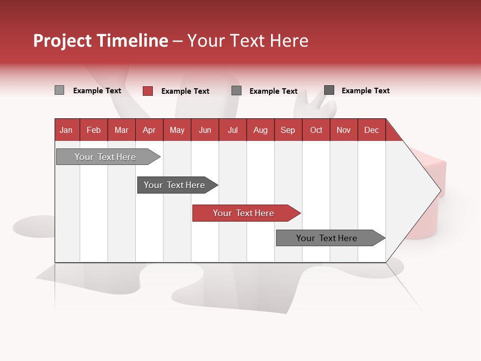 Puzzle Icon Leadership PowerPoint Template