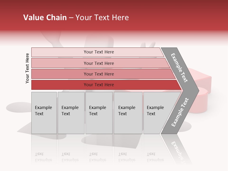Puzzle Icon Leadership PowerPoint Template